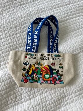 Micro Whole Foods Market + Fishwife tote
